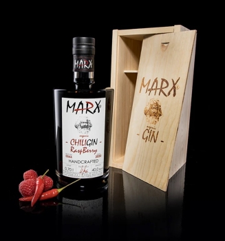 MARX Chili Gin Raspberry 700ml, 40% vol., BIO