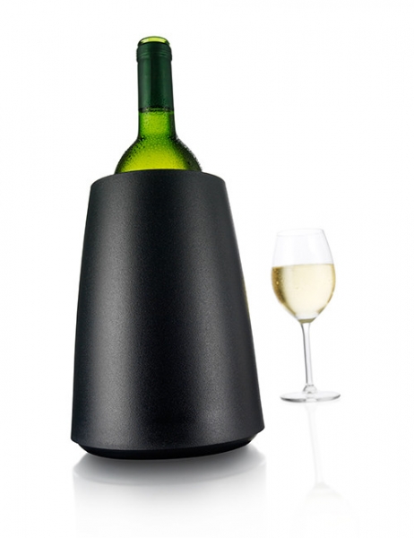 Vacu Vin Weinkühler elegant schwarz