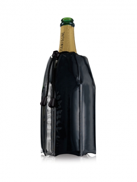 Vacu Vin Sekt- & Champagnerkühler Motiv schwarz