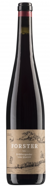 Forster Frühburgunder Rotwein vom Quarzit 2022, 750ml, Bio, Vegan