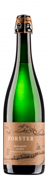 Forster Riesling Sekt trocken, 750ml, Bio, Vegan