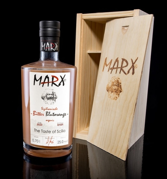 MARX  Aperitivo Sizilianische Bitter Blutorange 700ml I 25% vol., BIO
