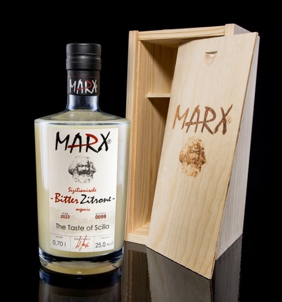 MARX Aperitivo Sizilianische Bitter Zitrone, 700ml I 25% vol., BIO