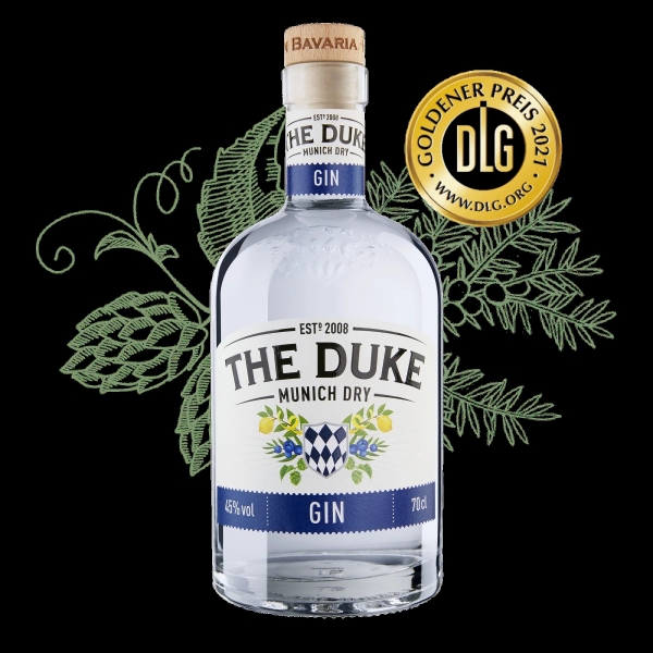 THE DUKE - Munich Dry Gin 70 cl, 45 % vol, BIO